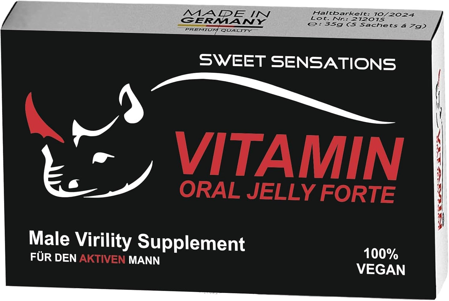 VITAMIN Oral Jelly - Natural Formula for Men Extra Strong