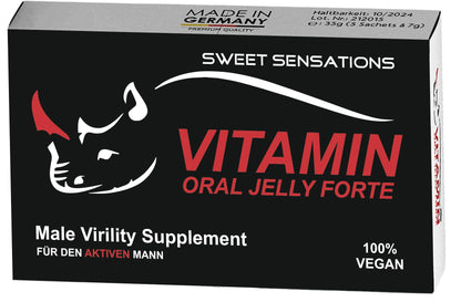 VITAMIN Oral  Jelly - Natürliche Formel für Männer extra stark - Probierpackung 2Stk.