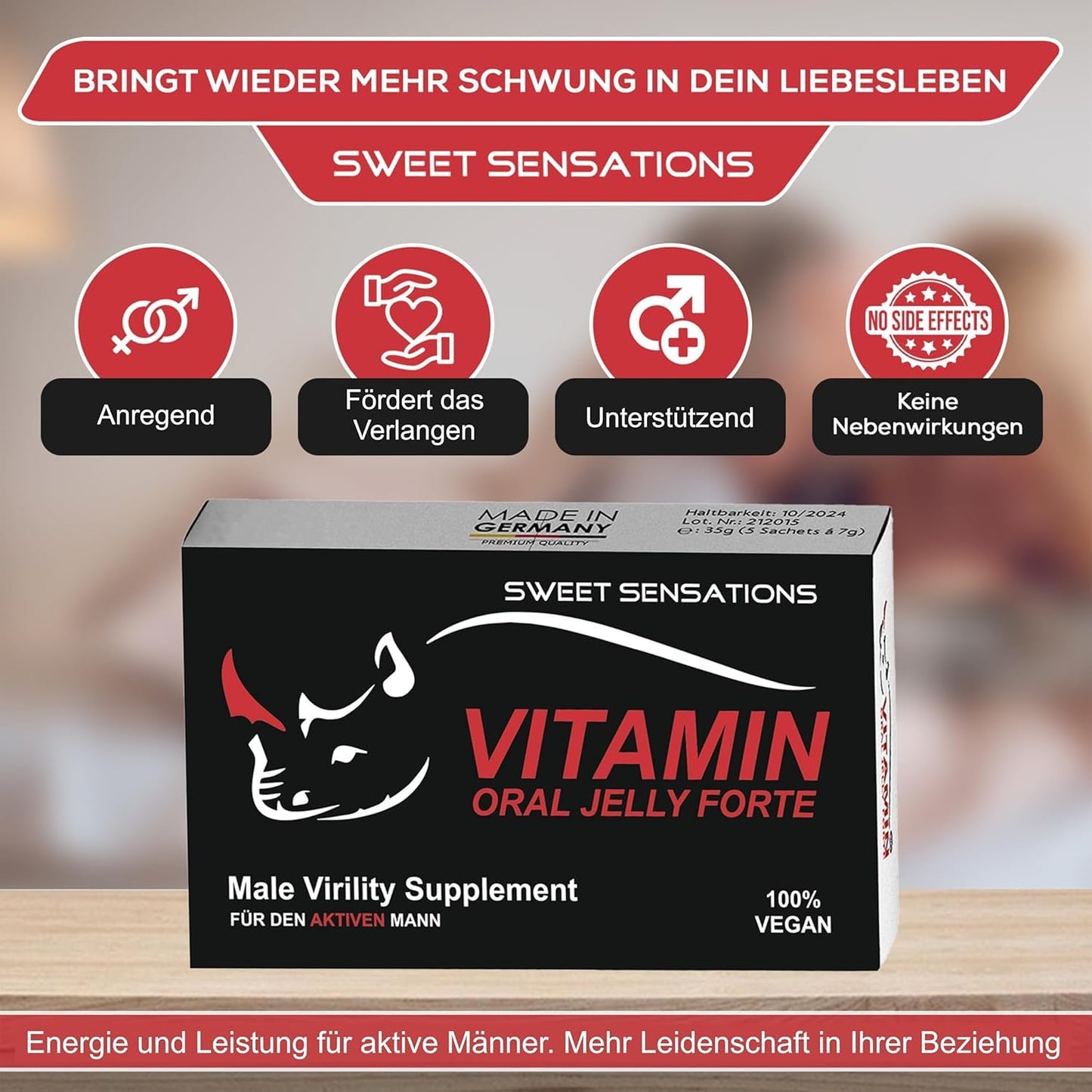 VITAMIN Oral Jelly - Natural Formula for Men Extra Strong