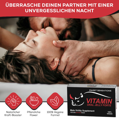 VITAMIN Oral  Jelly - Natürliche Formel für Männer extra stark - Probierpackung 2Stk.